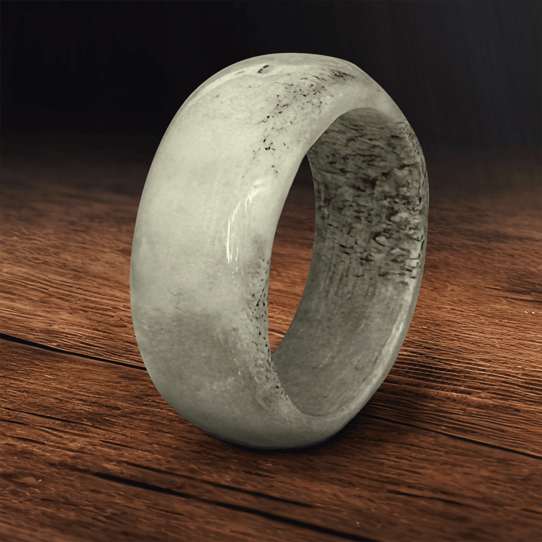 Wild Meadow Fallow Antler Ring Alt